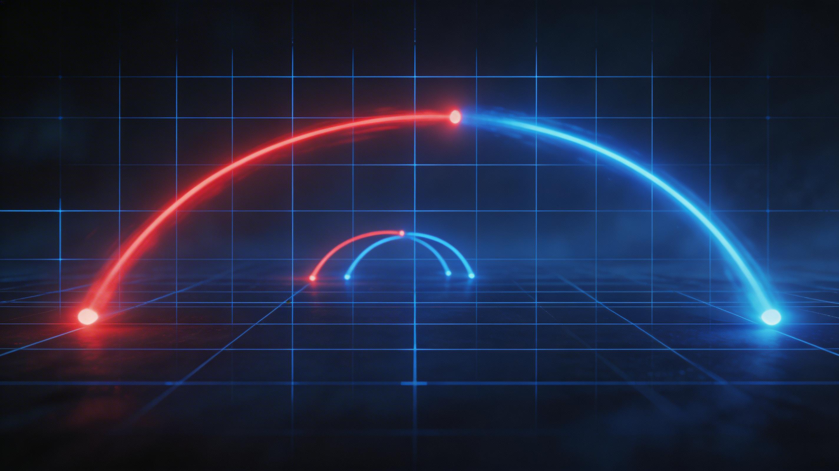 Arcade physics editorial artwork