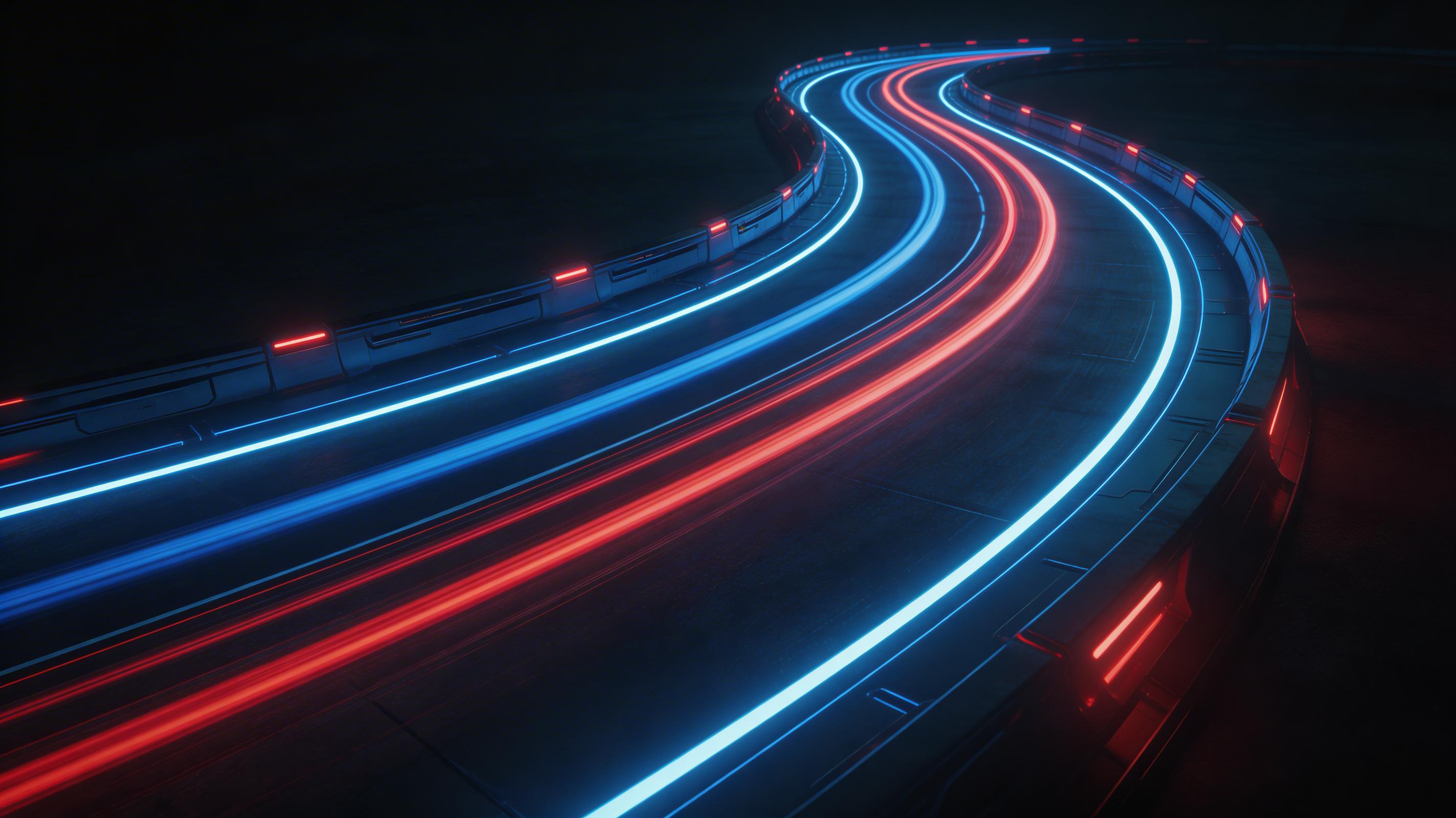 Racing tactics editorial artwork